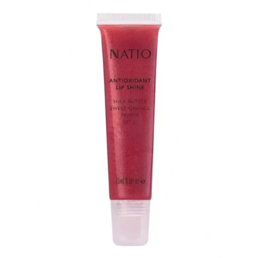 Natio Antioxidant Lip Shine Love 15ml - Beauty