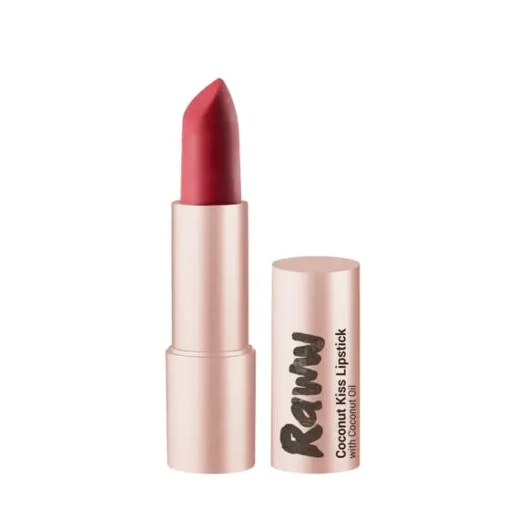 Raww Cosmetics Raww Coconut Kiss Lipstick Candy Apple - Beauty
