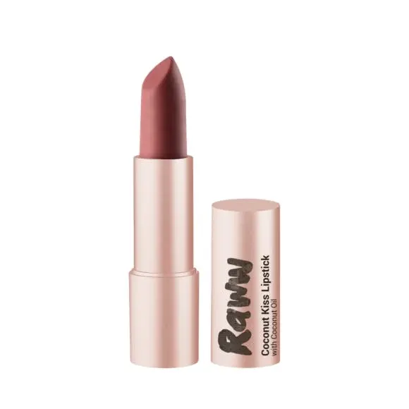 Raww Cosmetics Raww Coconut Kiss Lipstick Playful Plum - Beauty
