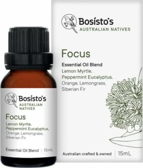 Bosisto's Bosistos Native Focus Oil 15ml - Home & Garden