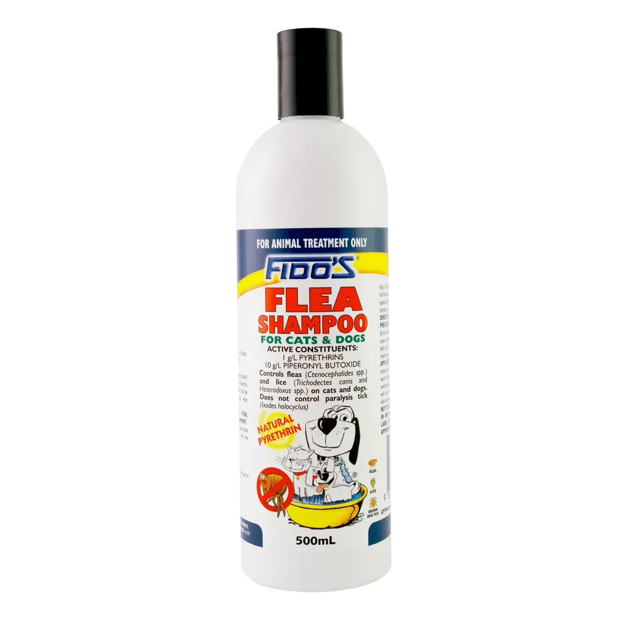 Fido's Flea Shampoo 500ml - Save up to 70% Off Pet Supplies