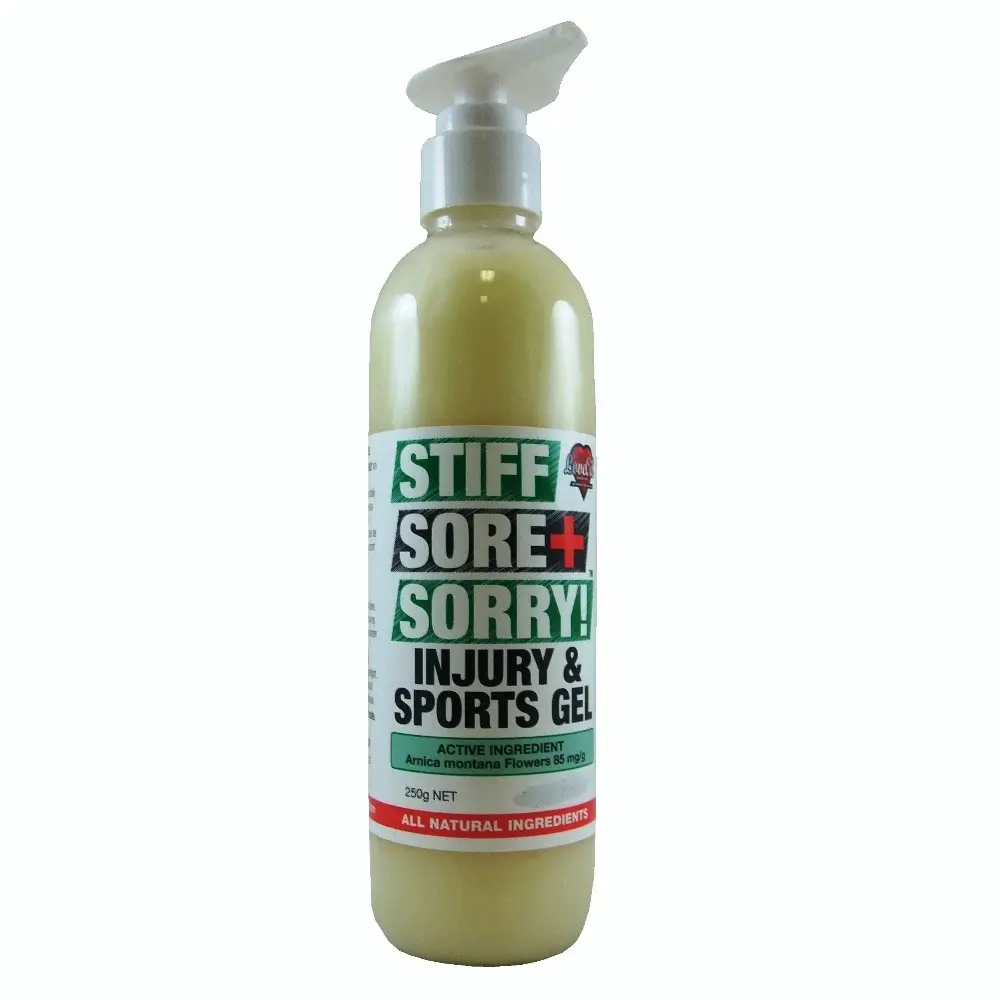 Stiff Sore + Sorry Injury & Sports Gel 250g - Health