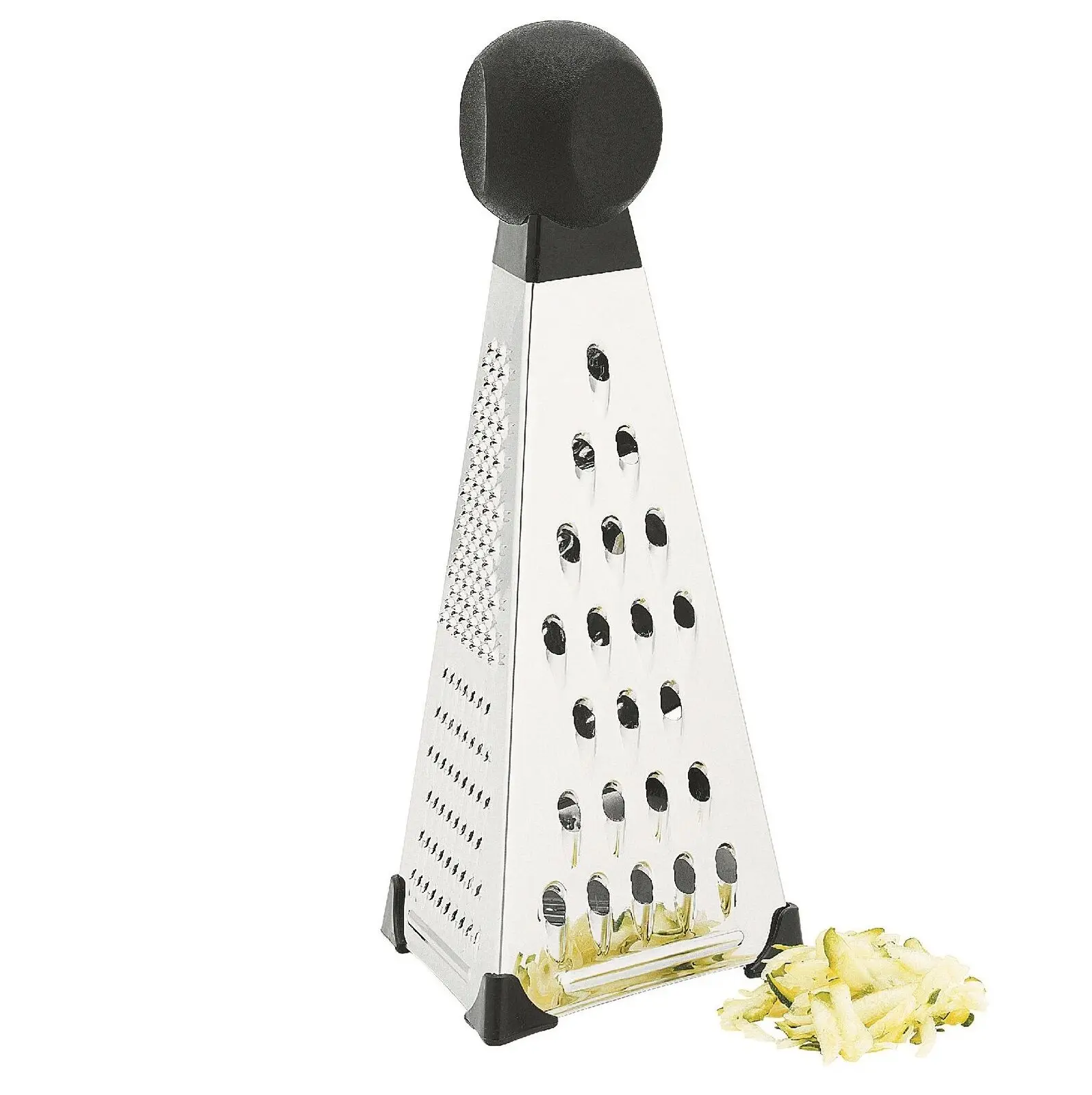 AVANTI TRIANGULAR 3 SIDED STAINLESS STEEL GRATER 20cm - Home & Garden