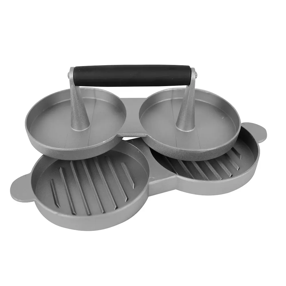 AVANTI NON-STICK DOUBLE BURGER PRESS