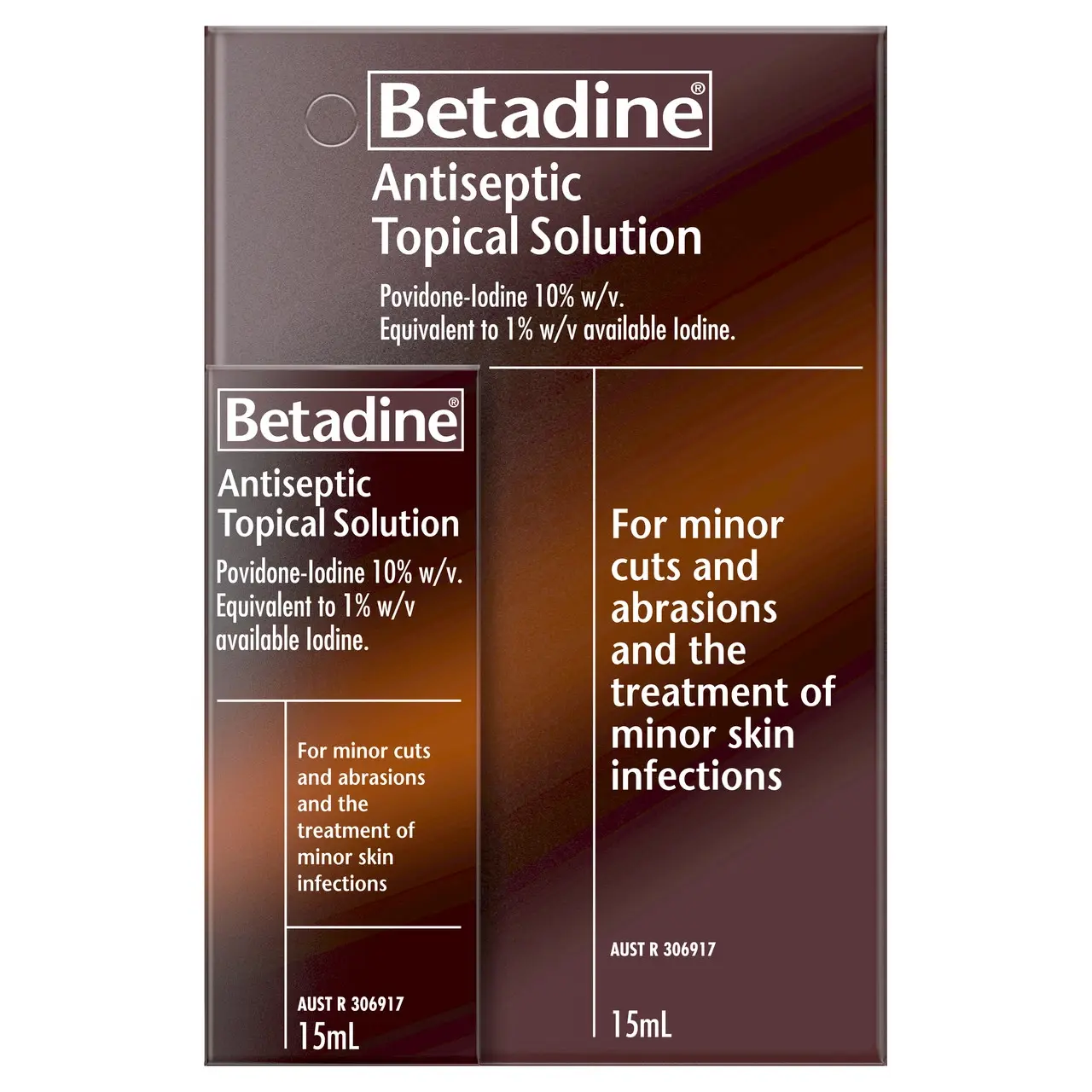 Betadine Antiseptic Topical Solution 15mL - Health