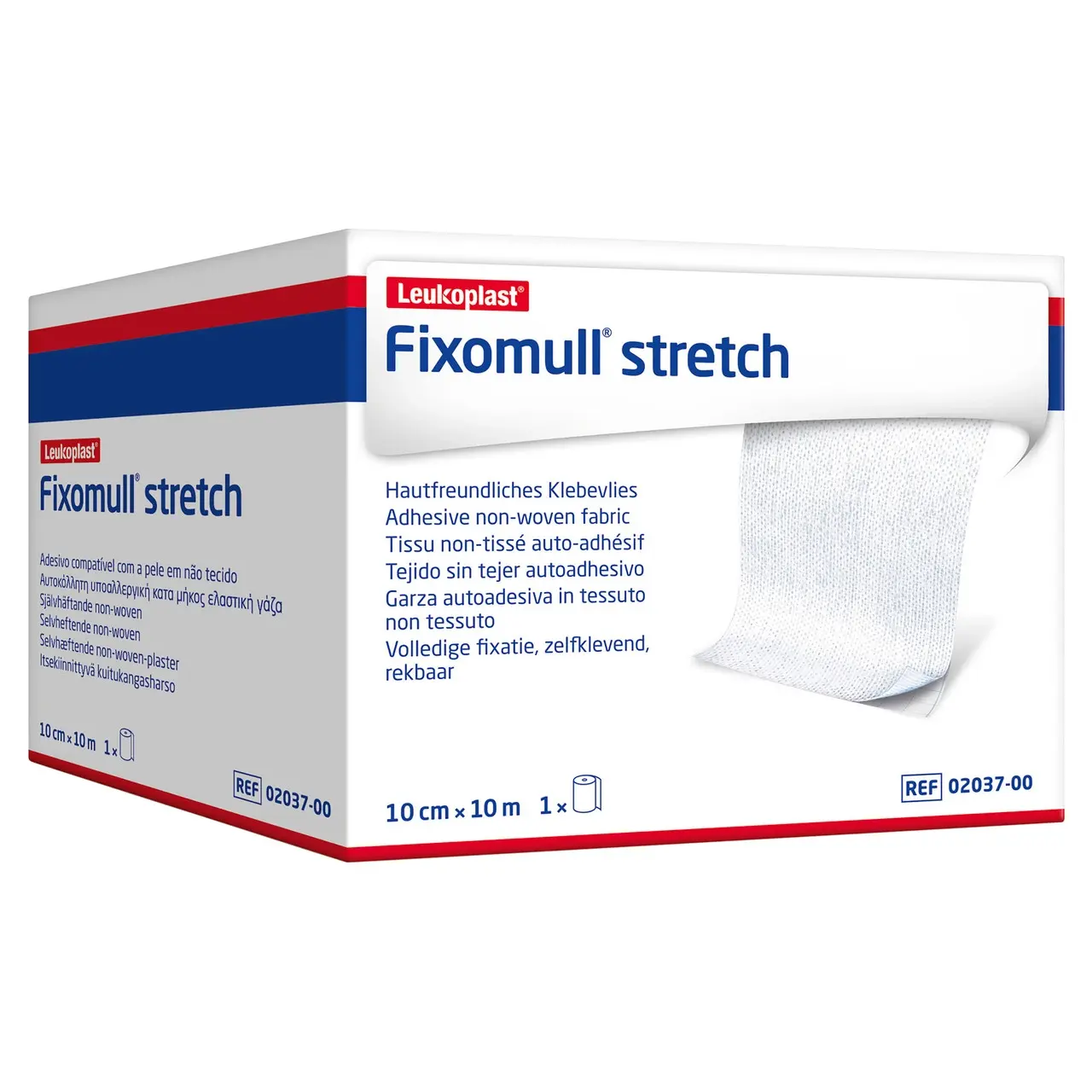 Fixomull Stretch 10cm x 10m White - Health