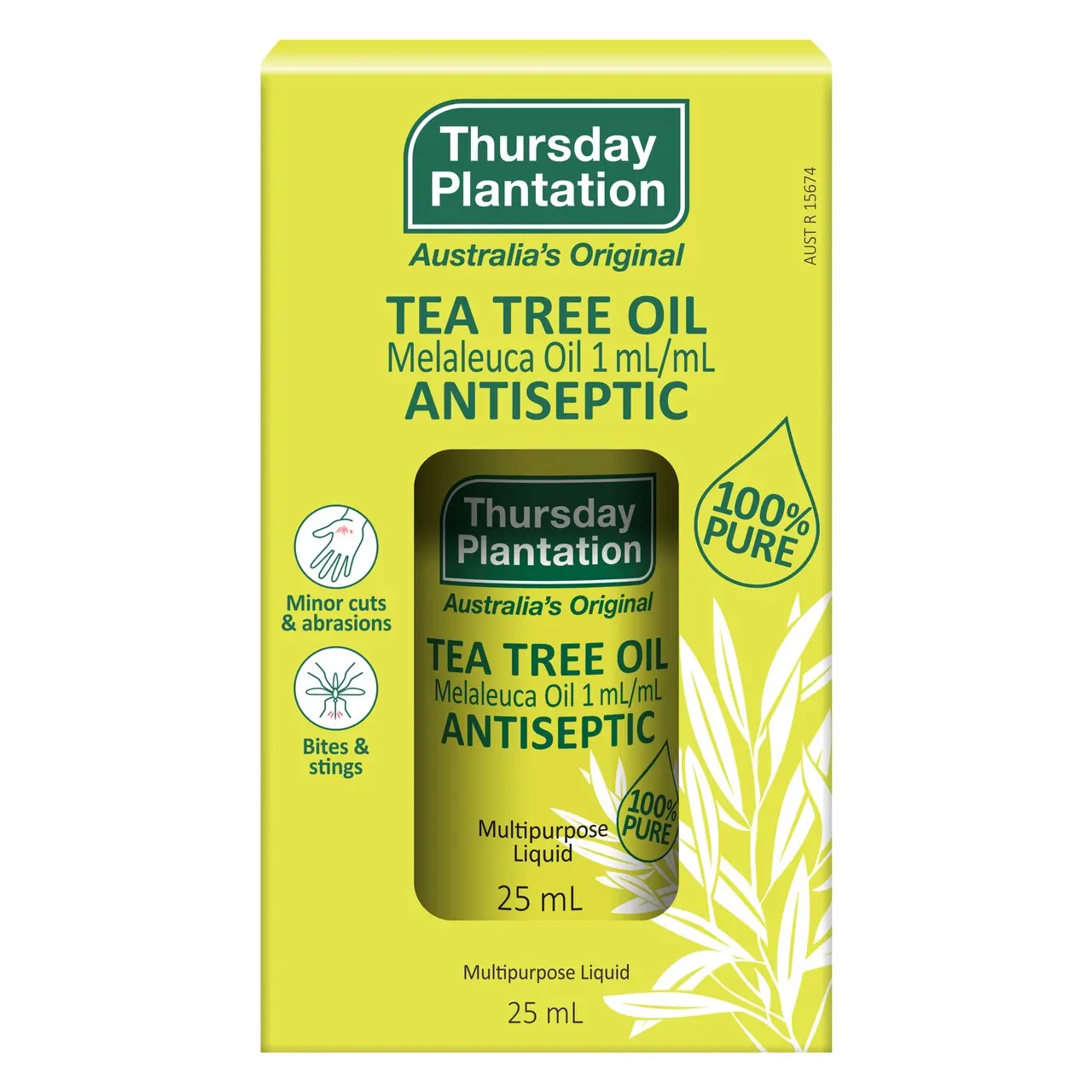 Thursday Plantation Tea Tree Oil Antiseptic 25mL - Health