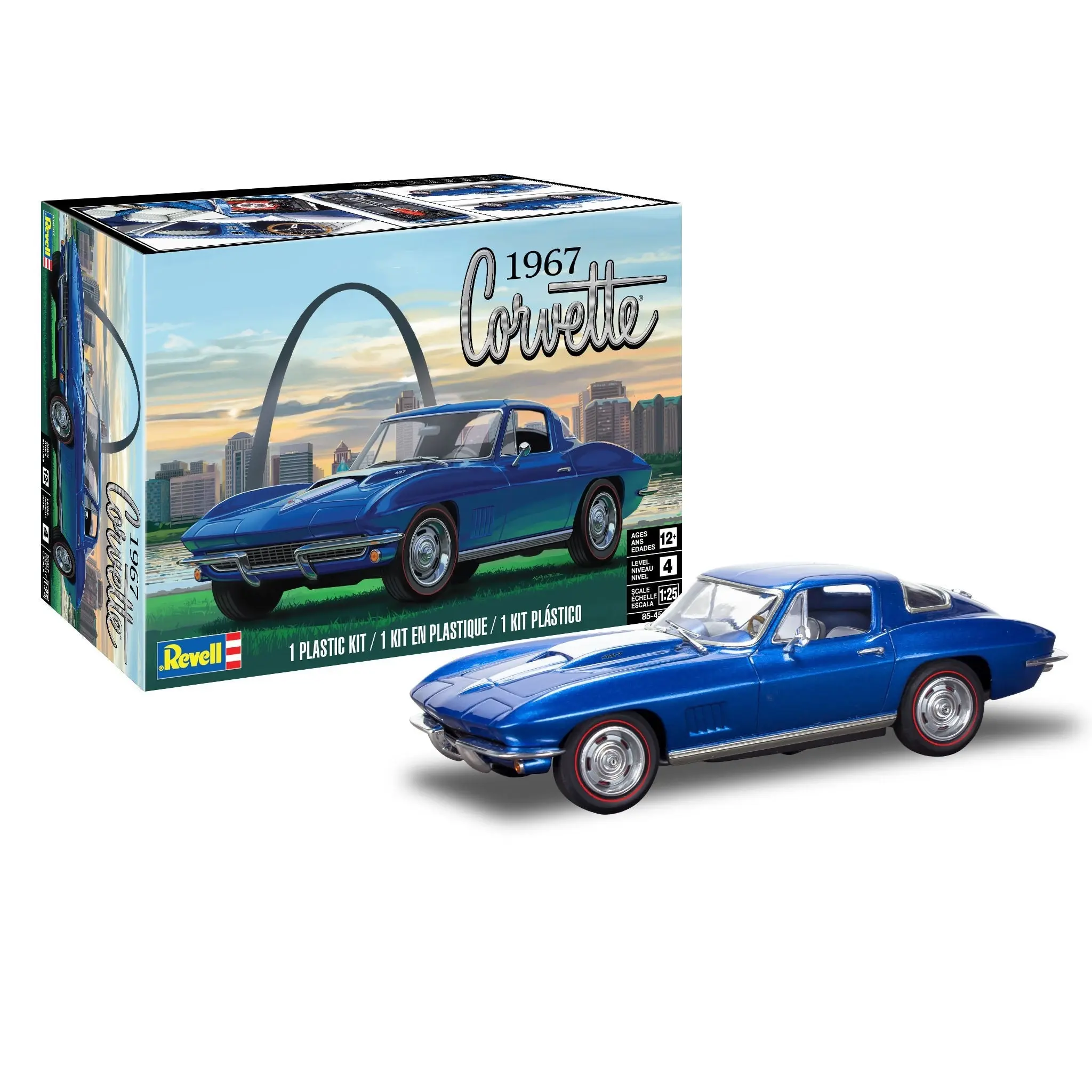 1/25 1967 Corvette Sting Ray Sport Coupe 2in1 - Hobbies