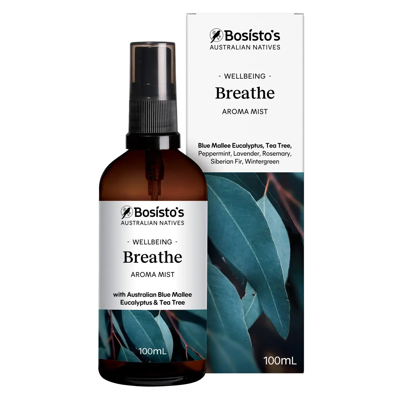 Bosisto's Australian Natives Breathe Aroma Mist 100mL - Home & Garden