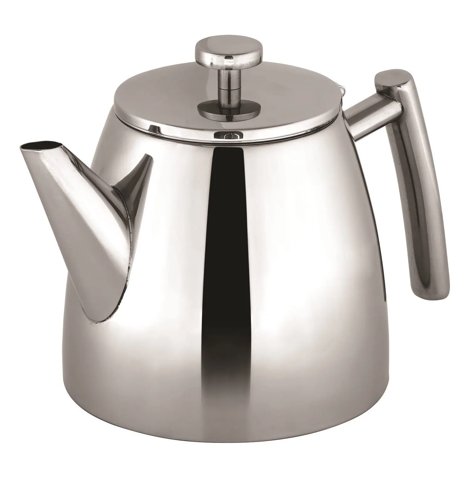 AVANTI MODENA DOUBLE WALL STAINLESS STEEL TEAPOT 1.2 LITRE - Home & Garden