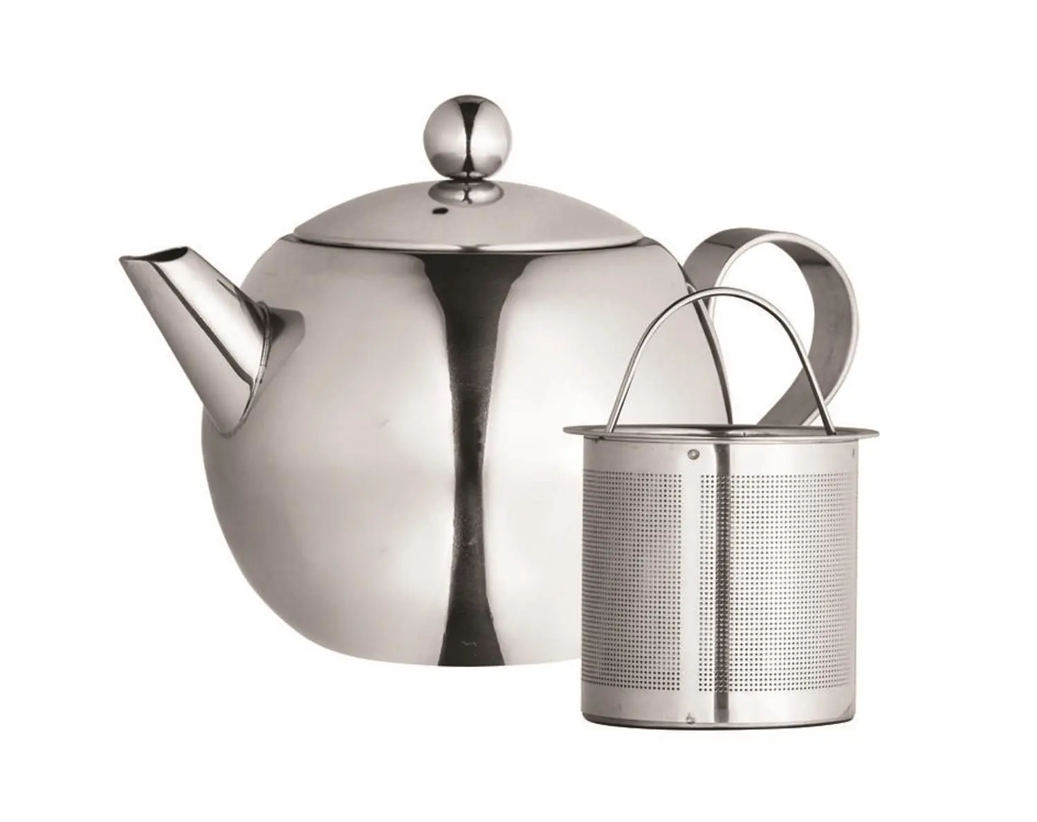 AVANTI NOUVEAU STAINLESS STEEL TEAPOT 900ml - Home & Garden
