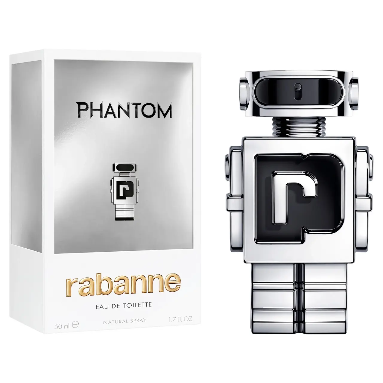 Phantom 50ml EDT by Paco Rabanne (Mens) - Beauty