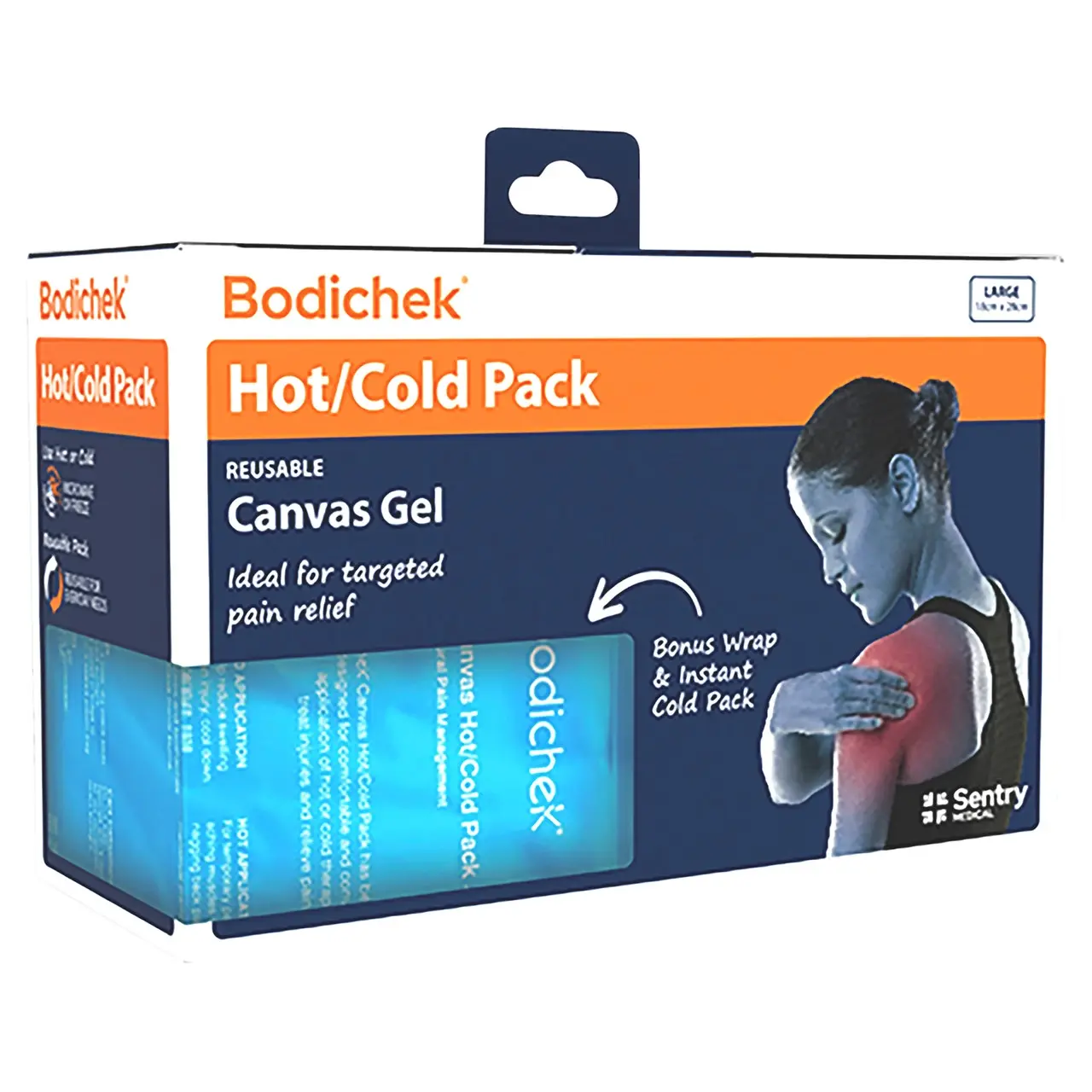 Bodichek Premium Hot/Cold Pack Large with Bonus Small Pack - Health