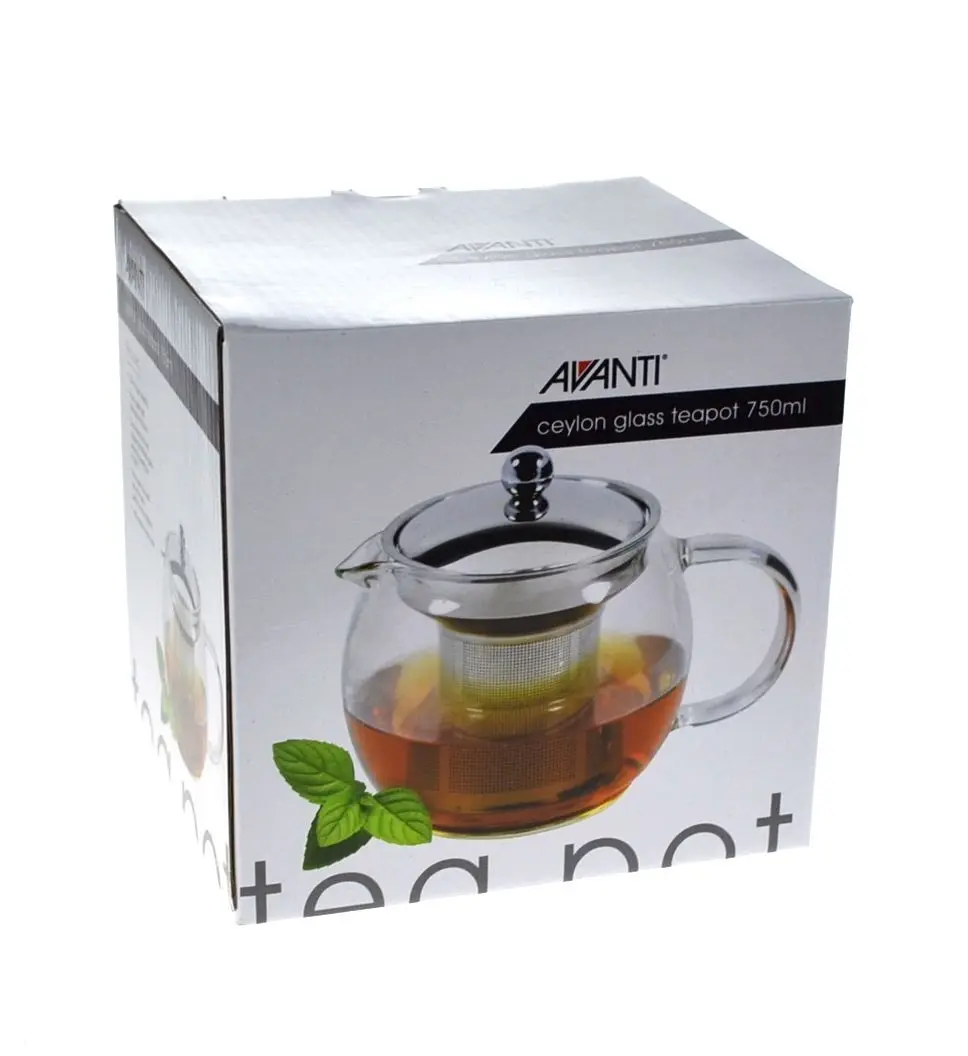 AVANTI CEYLON GLASS TEAPOT 750ML - Home & Garden