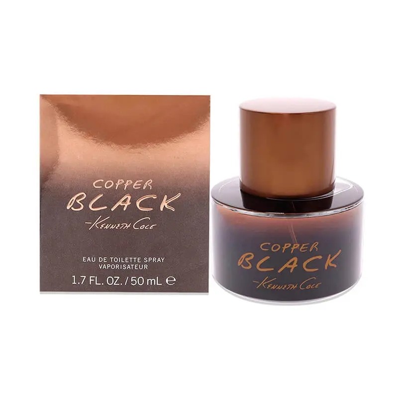 Kenneth Cole Copper Black 50ml EDT (M) SP - Beauty
