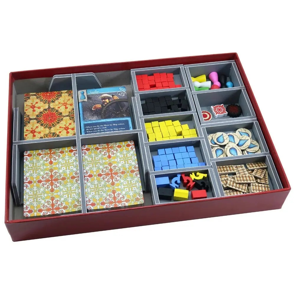 Folded Space Game Inserts Divider Tray Boardgame Organiser For Pandemic Games - Toys & Games
