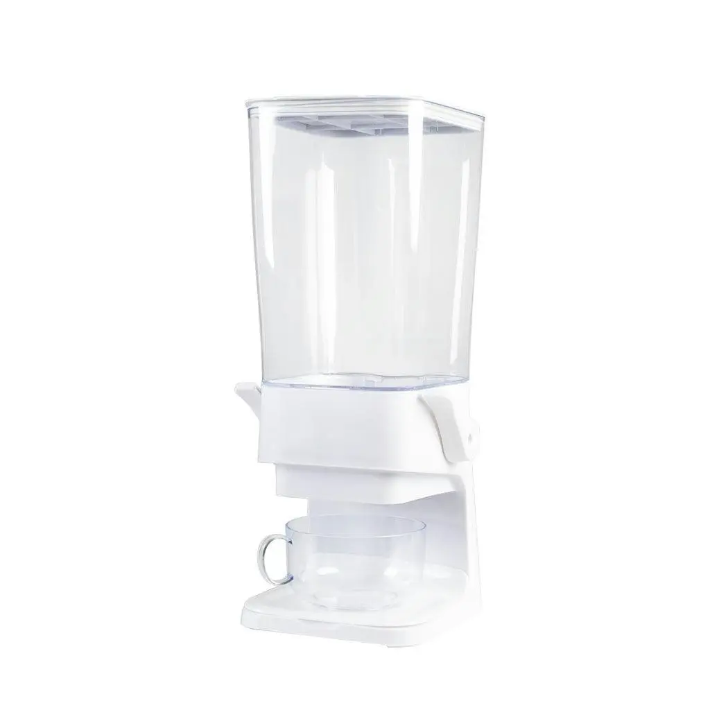 Toque Cereal Dispenser 5.5L Grain Container Dry Food Storage Box Pet Feeder - Home & Garden
