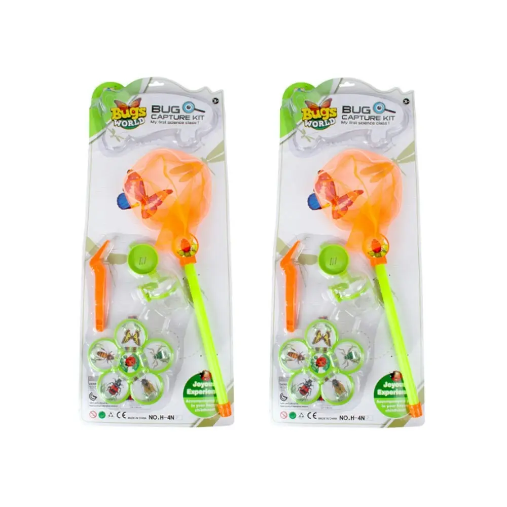 2x Razoo Bugs World Capture Kit With Net Kids/Children Fun Toy Assorted 3+ - Toys & Games
