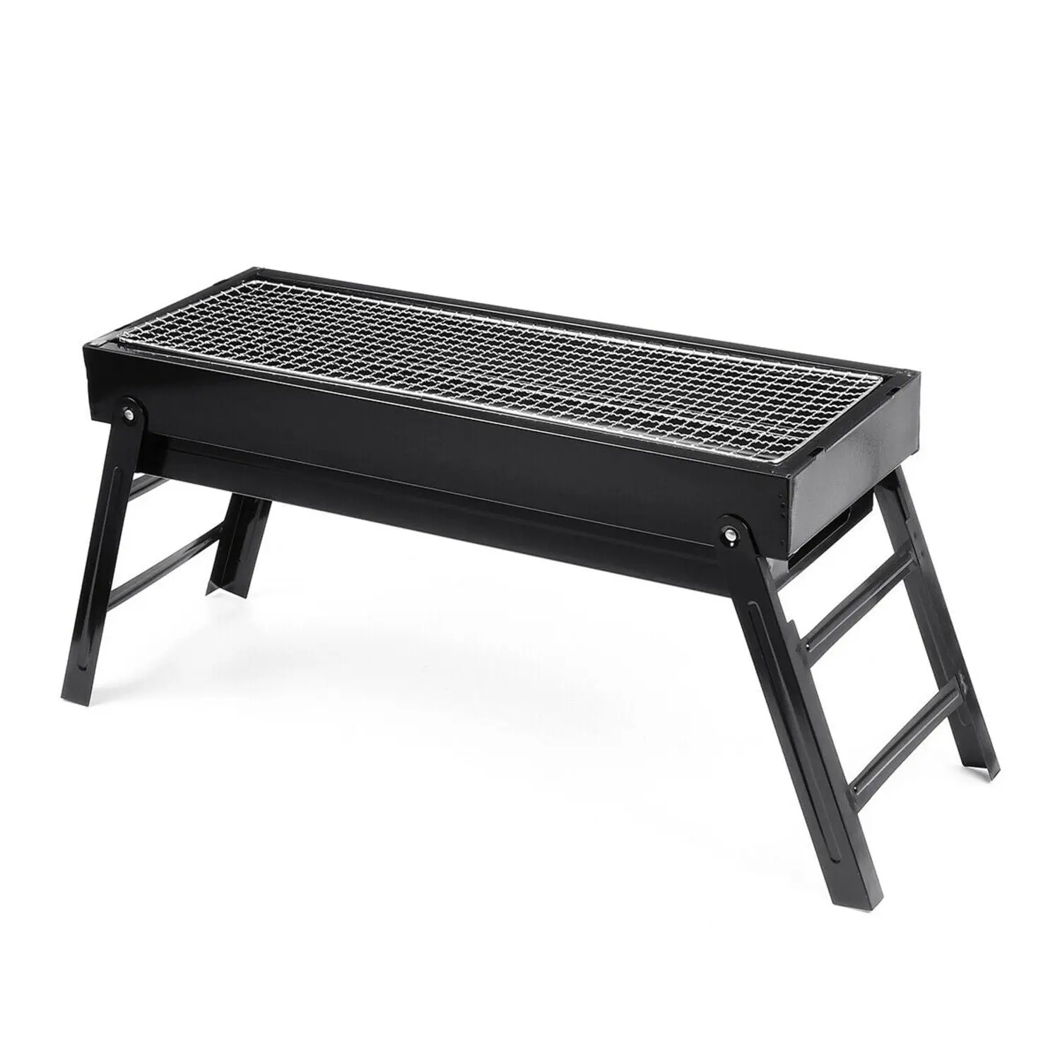Elora Foldable Portable Bbq Charcoal Grill Barbecue Hibachi Picnic Hiking Party Festival Camping - Up to 40% off - Tongmaster Sale