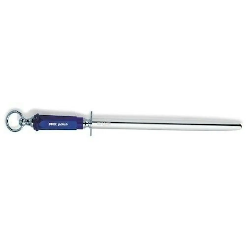 F DICK 12" / 30cm Dickoron Oval Sharpening Polish Steel | 7550330 Butcher Honing - Home & Garden