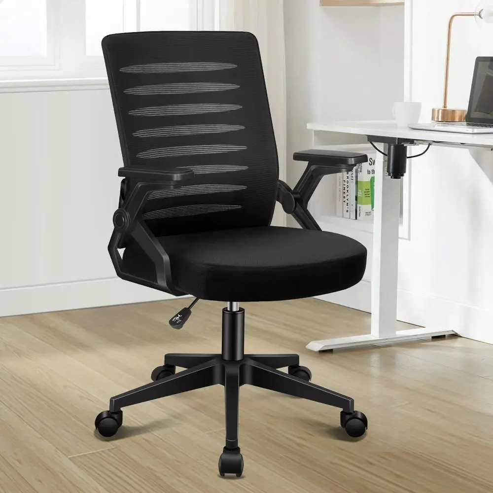 Alfordson Mid Back Executive Mesh Office Chair Black - Save up to 70% Off Office Furniture Specials