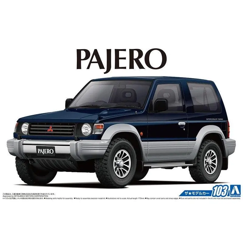 1/24 MITSUBISHI V24WG PAJERO METAL TOP WIDE XR-II '91