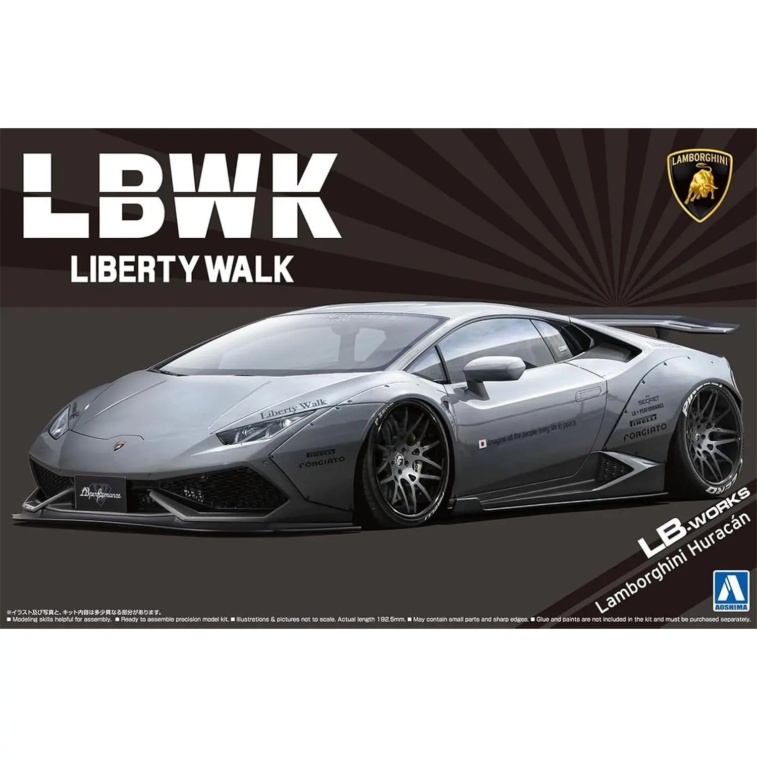 1/24 LB WORKS LAMBORGHINI HURACÁN Ver.2 - Hobbies