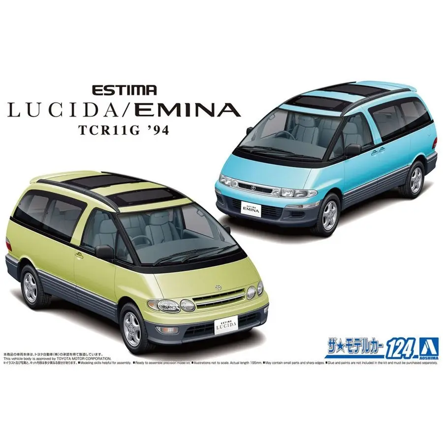 1/24 TOYOTA TCR11G ESTIMA LUCIDA/EMINA '94 - Hobbies