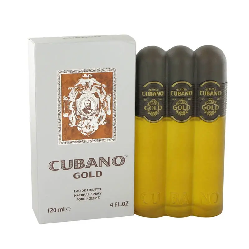 Cuba Cubano Gold 120ml EDT (M) SP - Beauty