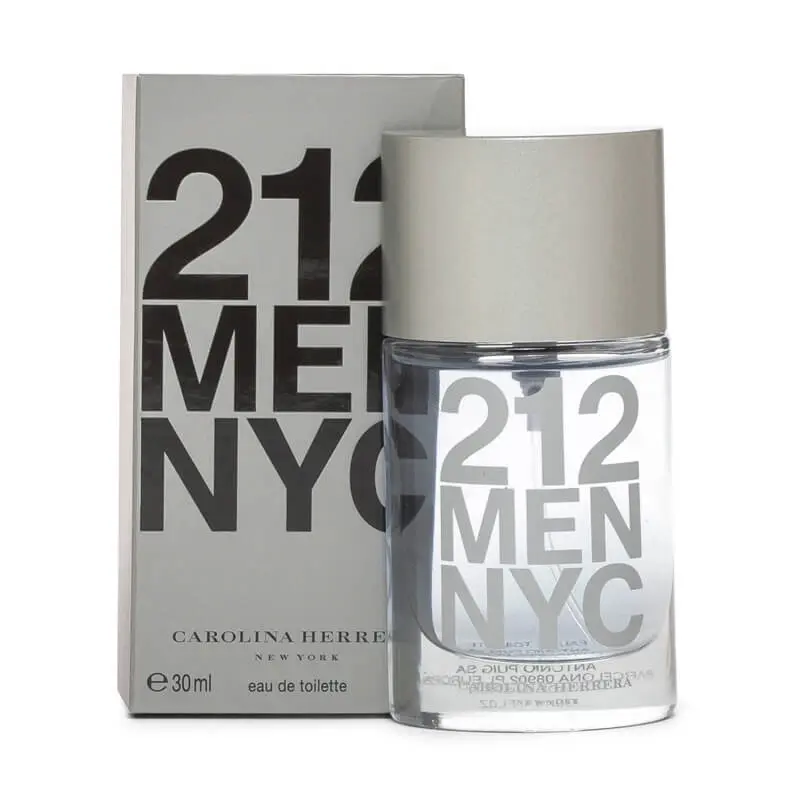 Carolina Herrera 212 Men 30ml EDT (M) SP - Beauty