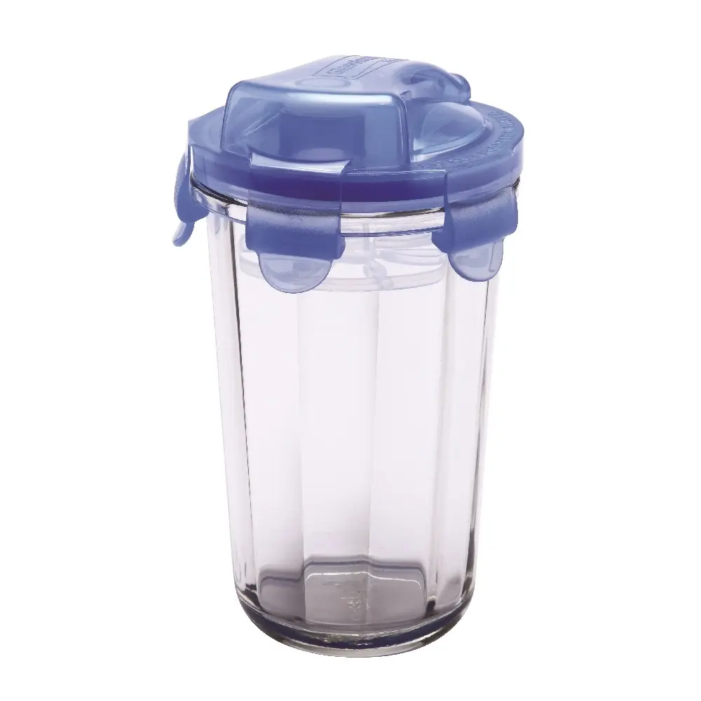 GLASSLOCK TEMPERED GLASS SPORTS DIET SHAKER 500ml - Home & Garden