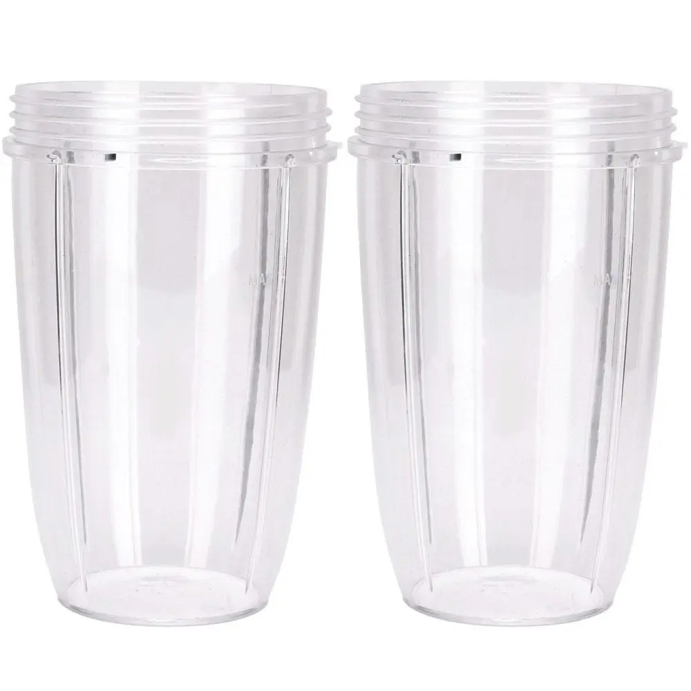 2x For Nutribullet Colossal Big Large Tall Cup 32 Oz - Nutri 600 and 900 Models