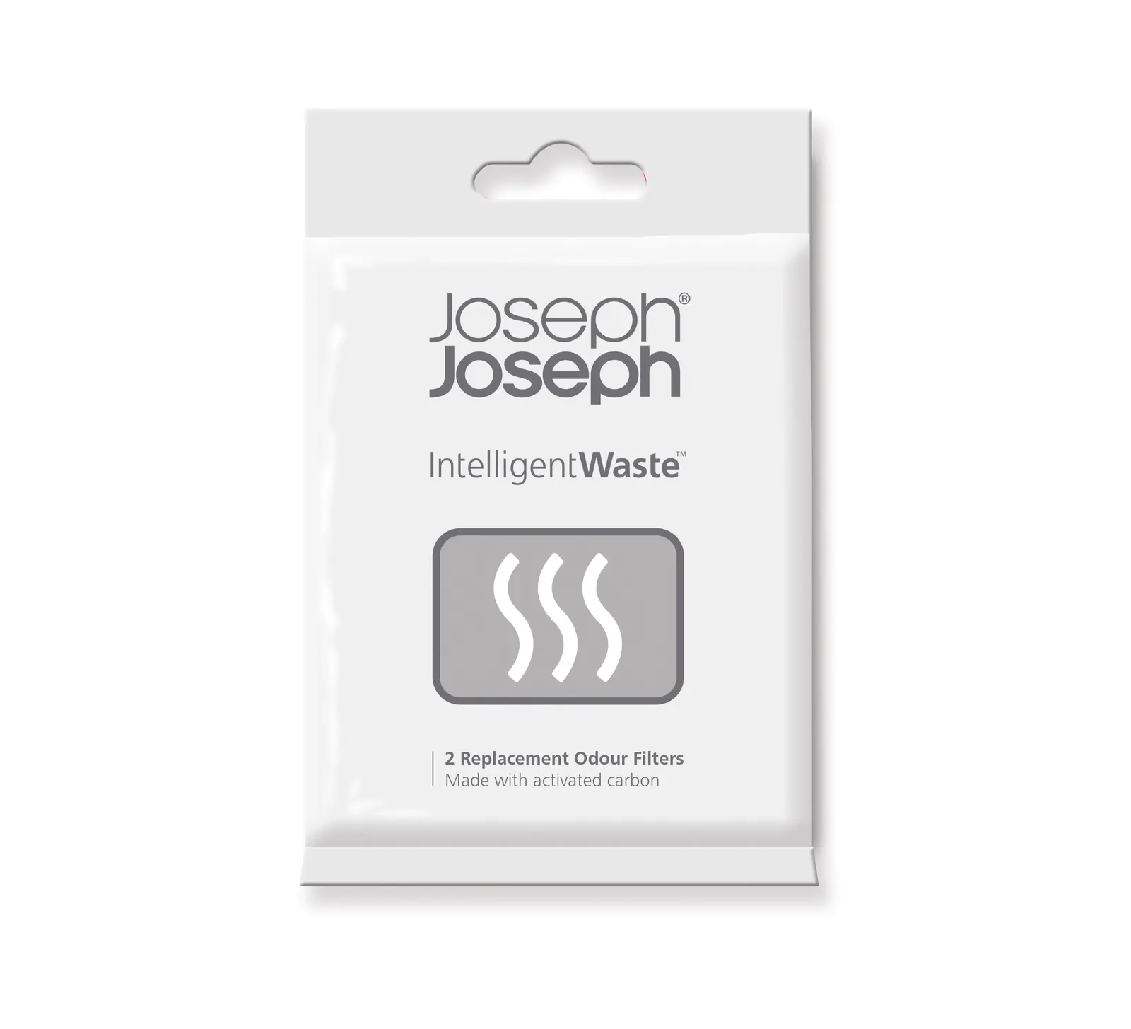 JOSEPH JOSEPH BLACK REPLACEMENT ODOUR FILTERS - SET OF 2