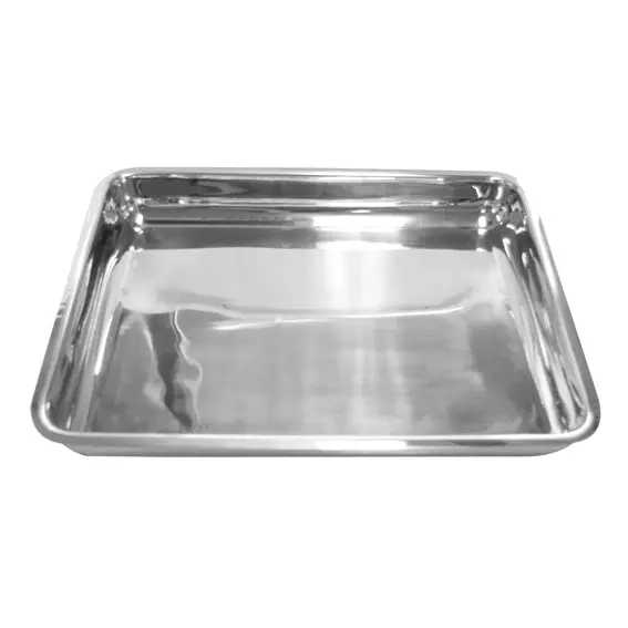 Livingstone Instrument Tray 457 x 305 x 51 mm without Cover 0.5mm Thickness Grade 202 - Commercial