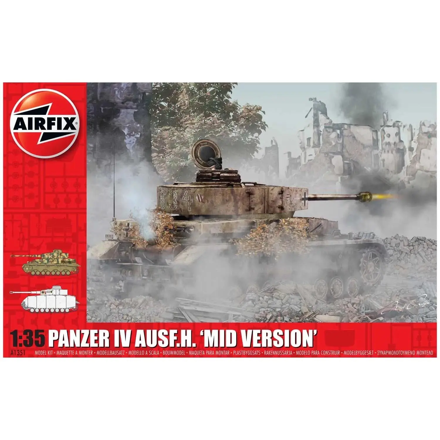 1/35 Panzer IV Ausf.H Mid Version - Hobbies