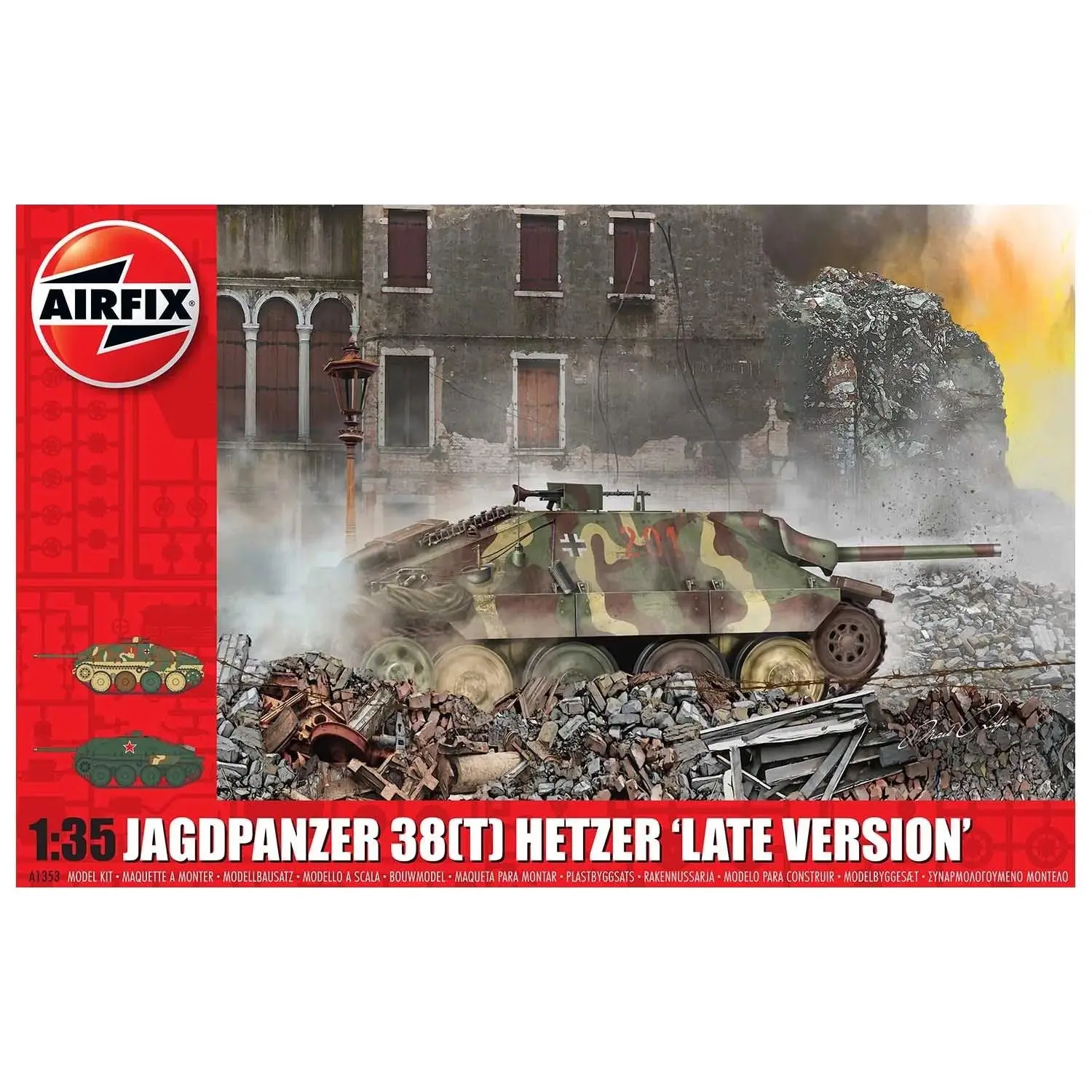 1/35 Jagdpanzer 38(t) Hetzer Late Version - Hobbies