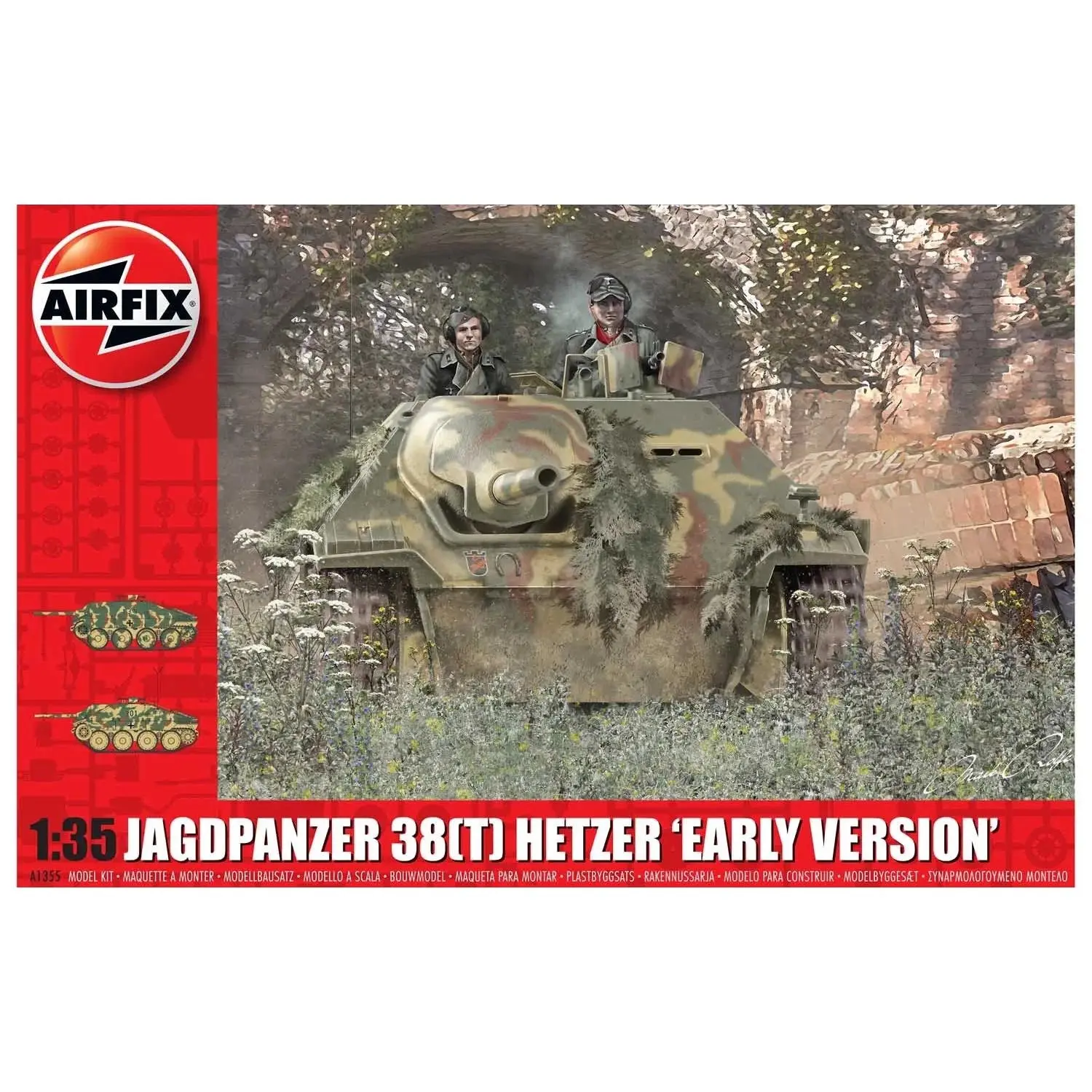 1/35 JagdPanzer 38(t) Hetzer Early Version - Hobbies
