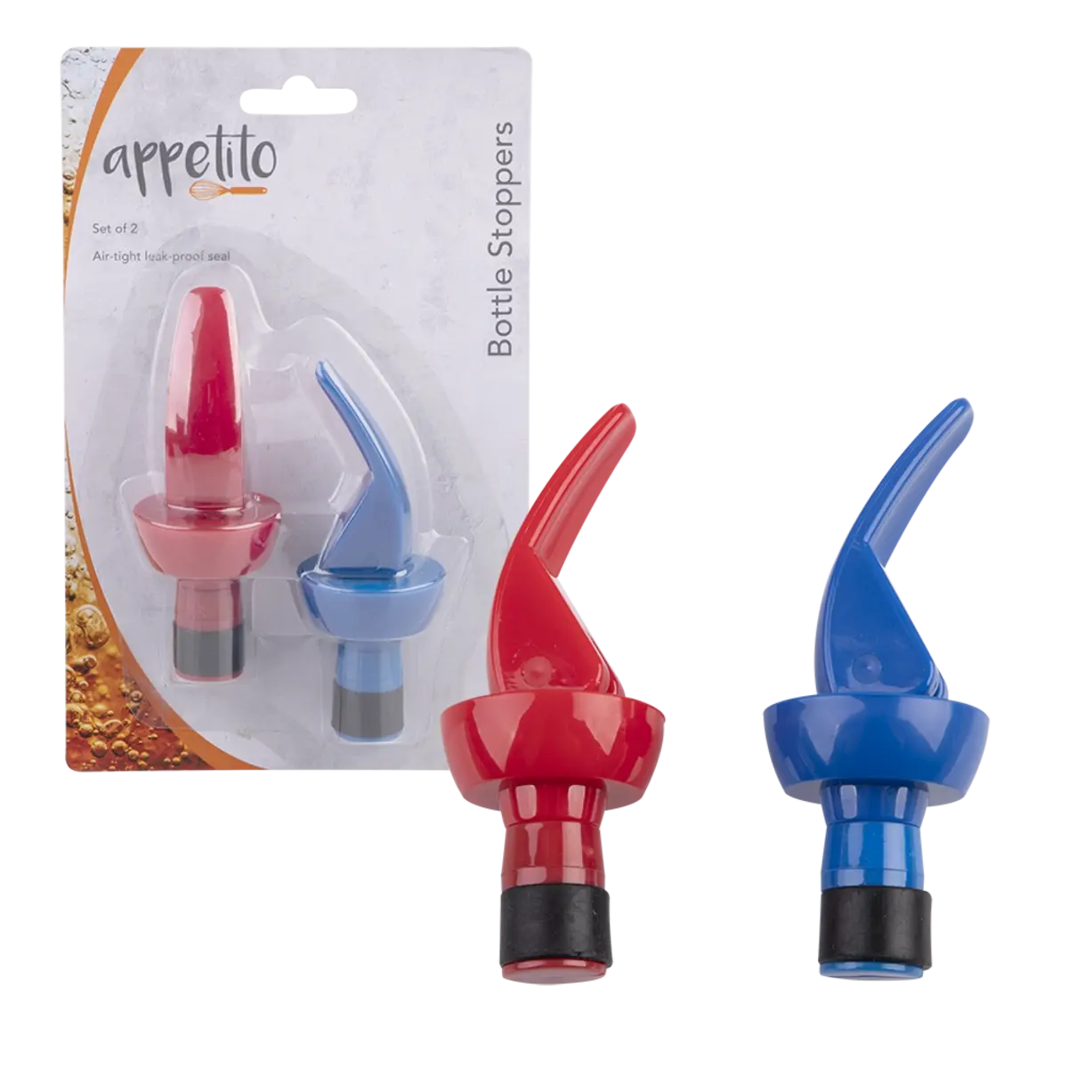 APPETITO BOTTLE STOPPERS SET 2 - Home & Garden