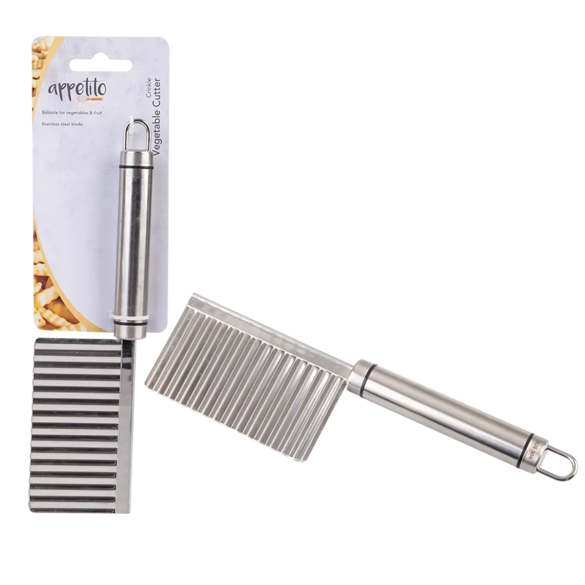 APPETITO LONG CRINKLE VEGETABLE CUTTER - Home & Garden
