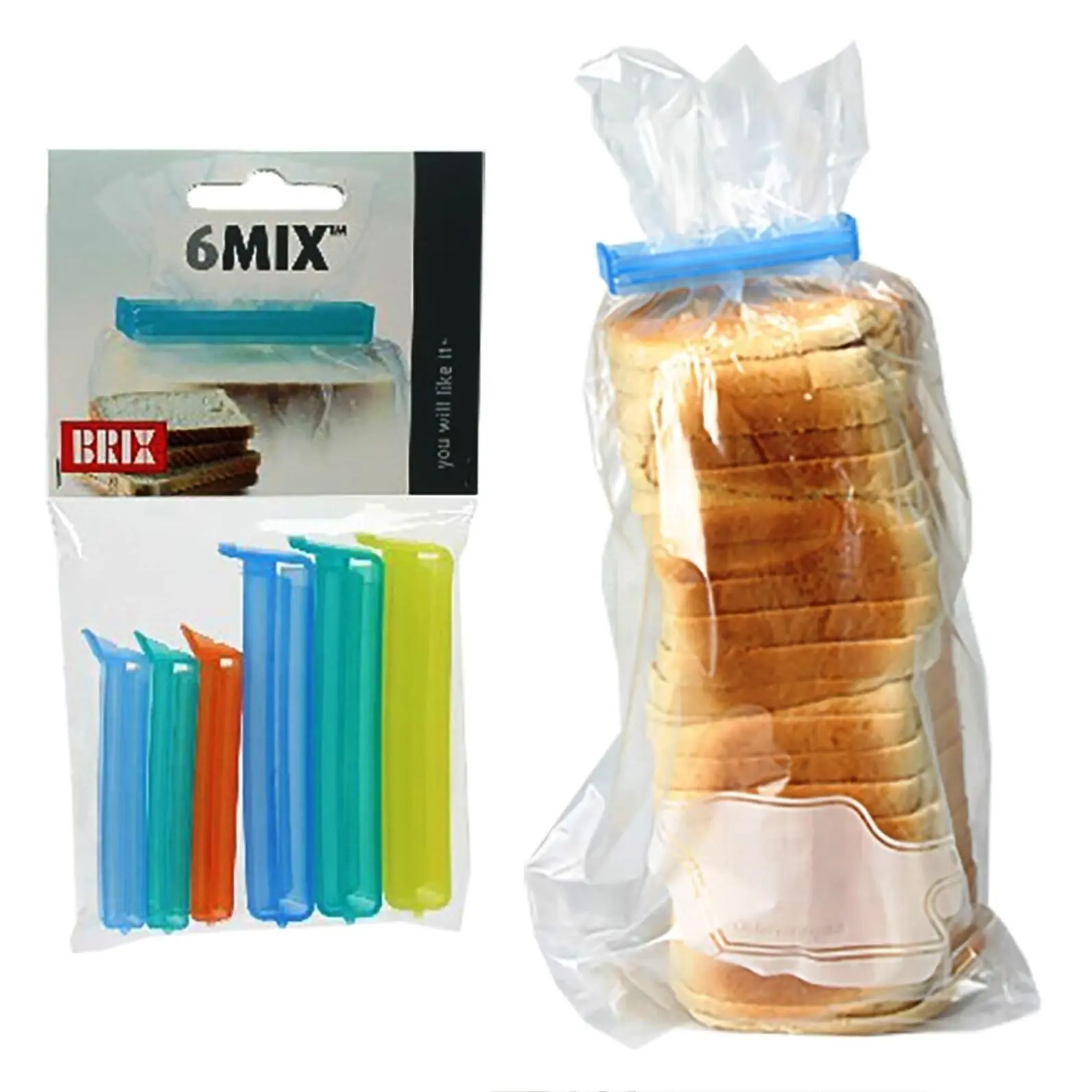 BRIX BAG SEALERS - SET OF 6