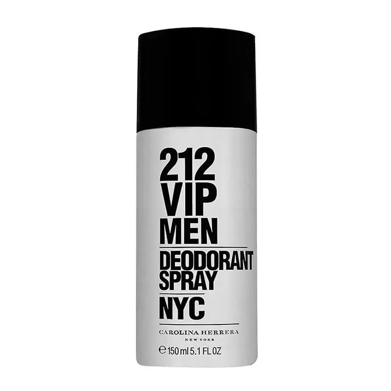 Carolina Herrera 212 VIP Men Deodorant Spray (New Packaging) 150ml (M) SP - Health