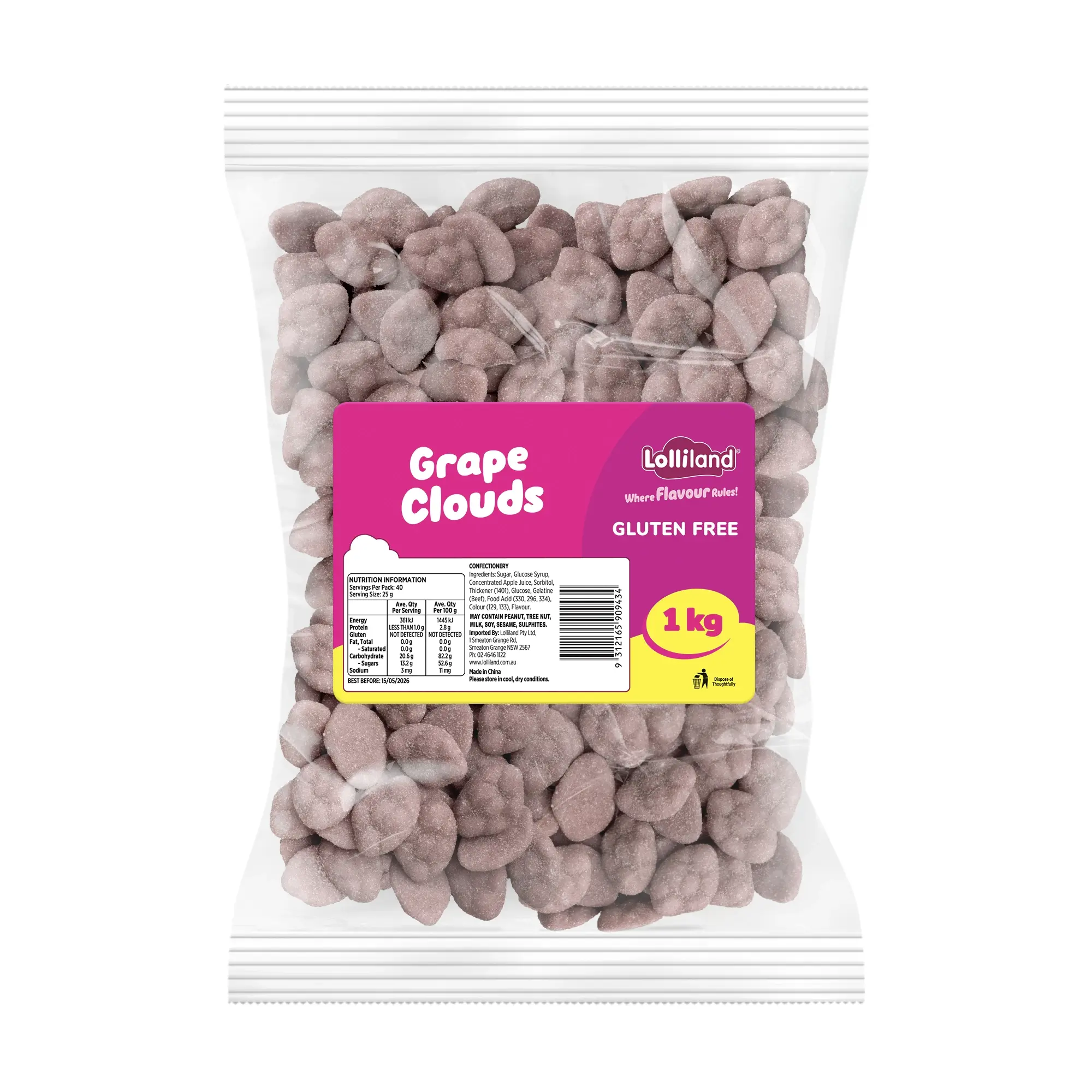 Purple Clouds - Grape 1kg
