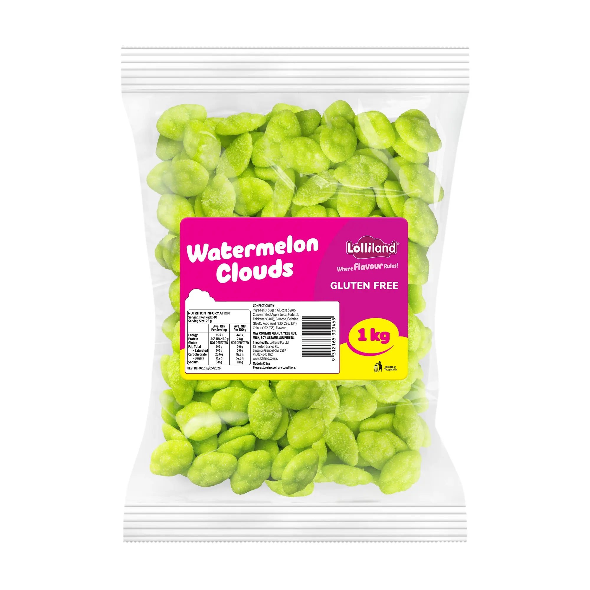 Green Clouds - Watermelon 1kg
