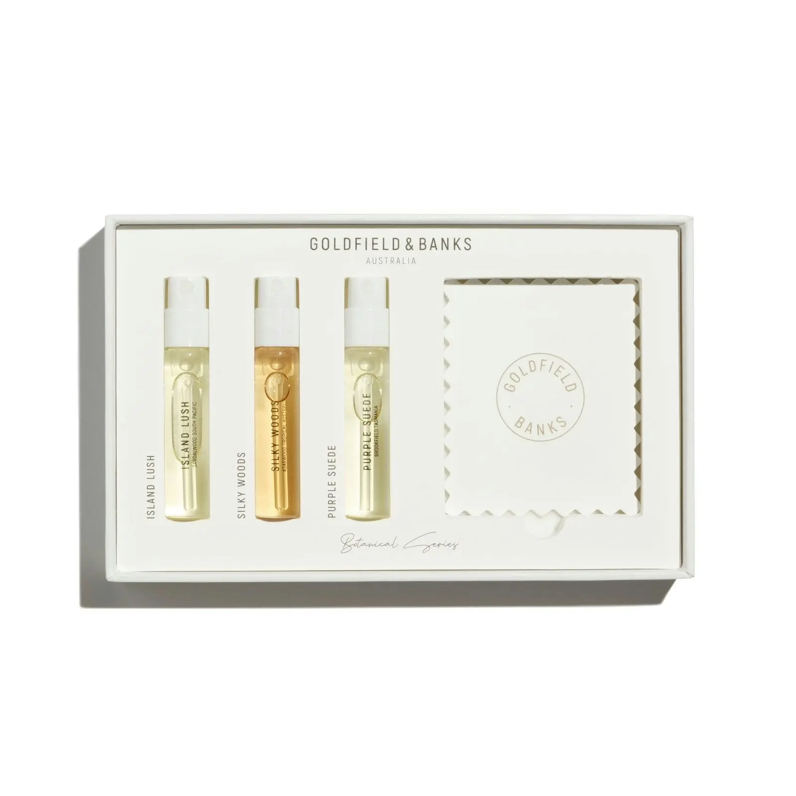 Goldfield and Banks Botanical Series Luxury Sample Collection EDP 3x 2ml - Beauty
