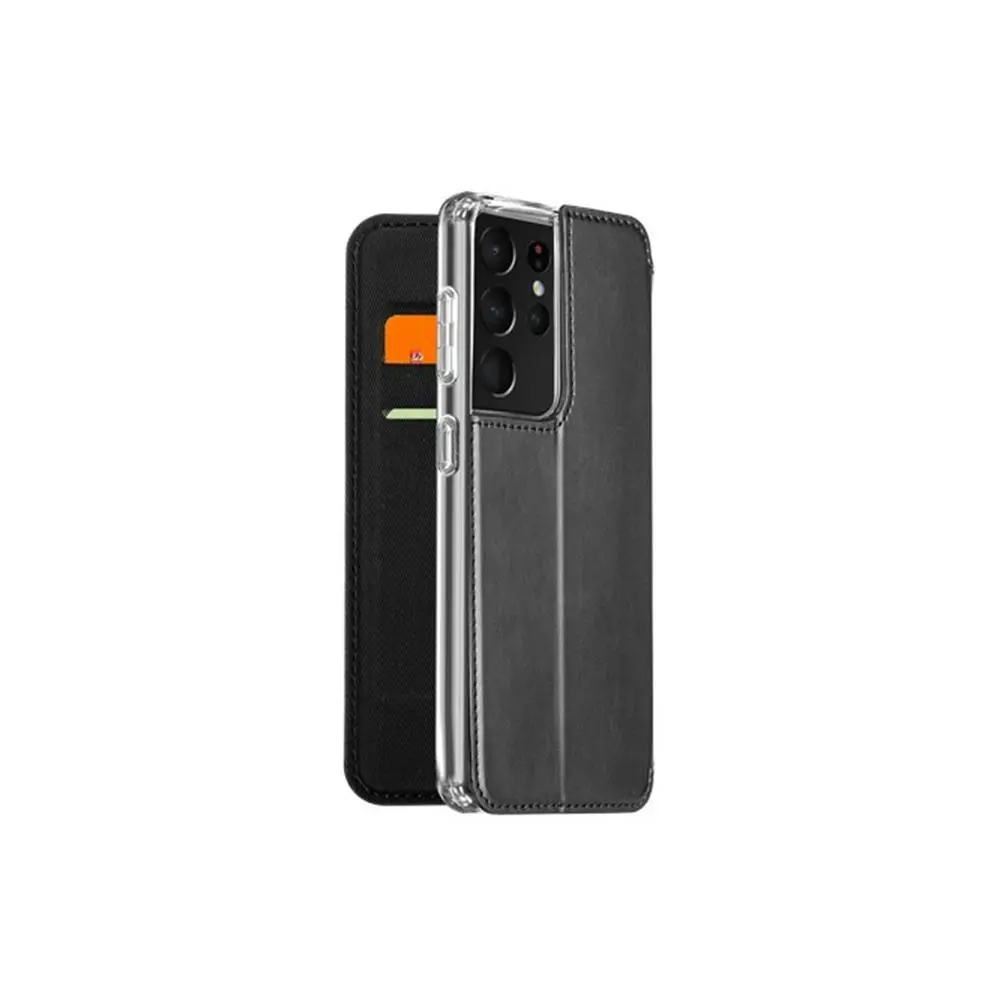 3sixT SlimFolio 2.0 Magnetic Case Protection For Samsung Galaxy S21 Ultra Black - Electronics