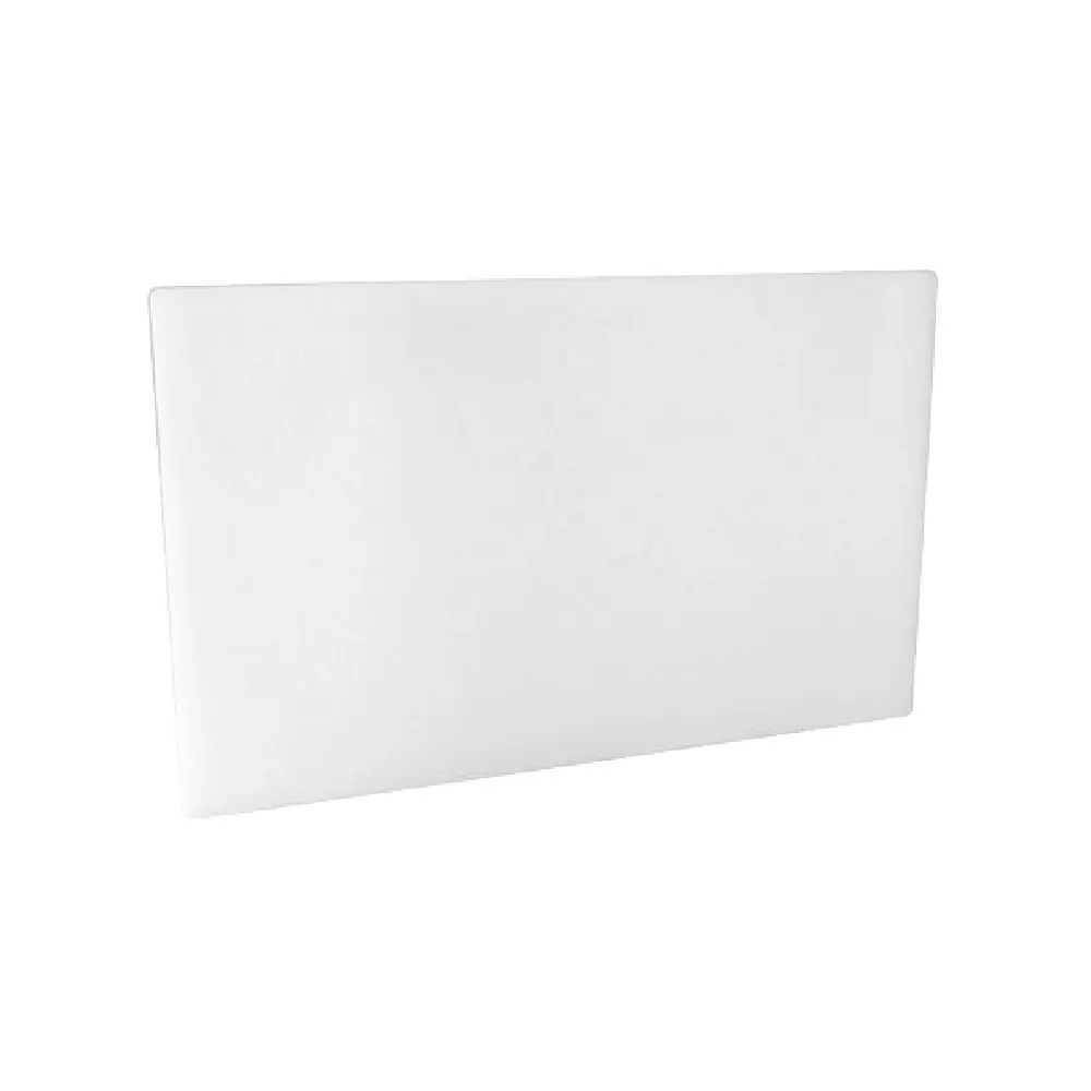 TRENTON WHITE PLASTIC CHOPPING BOARD - 450 x 750 x 19mm