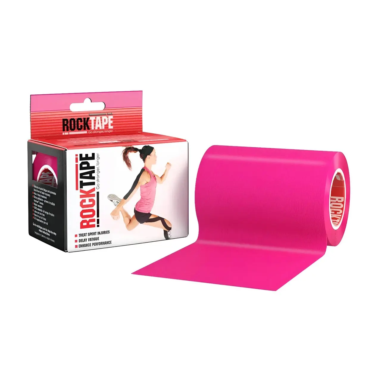 Rocktape 10cm X 5m Pink - Health