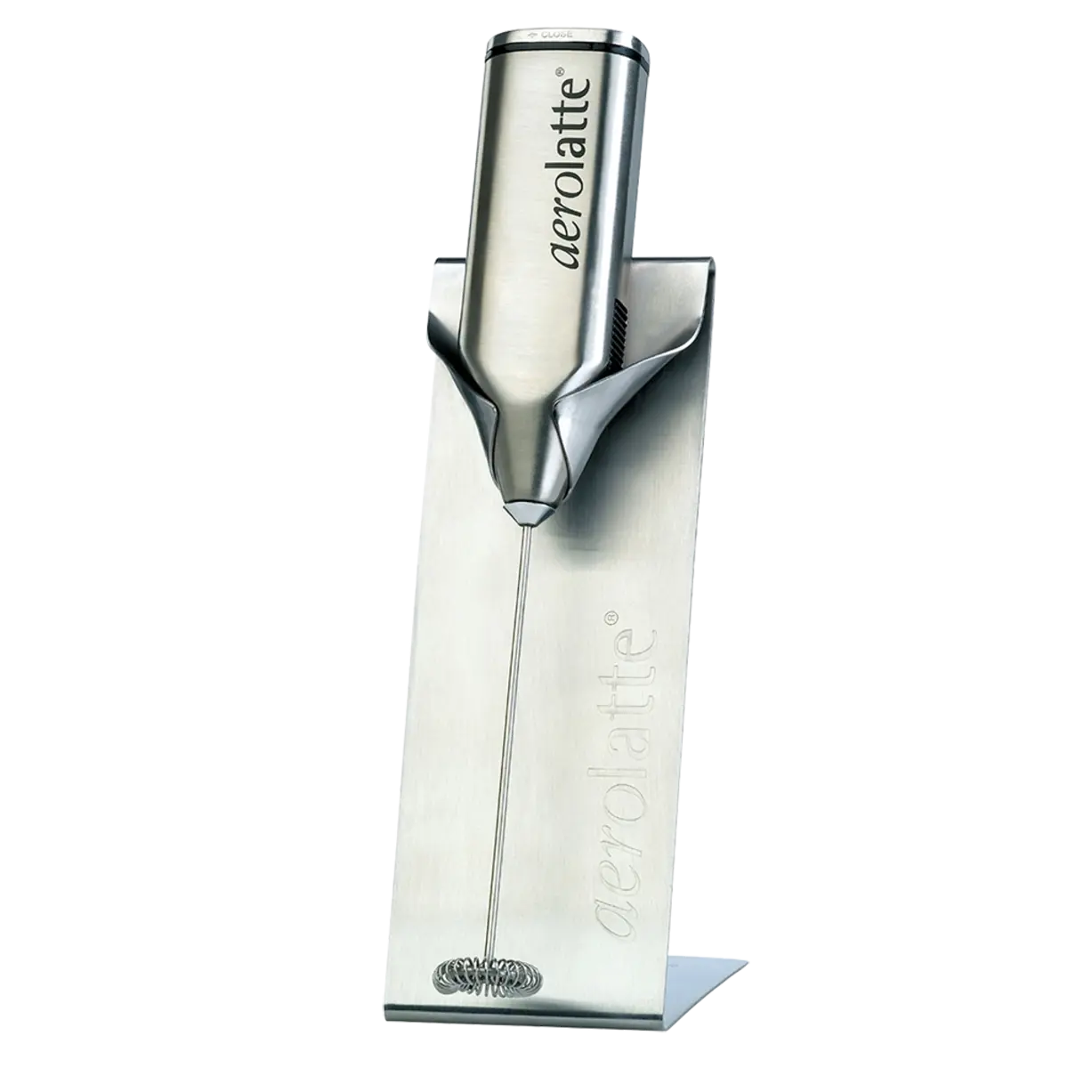 AEROLATTE STAINLESS STEEL MILK FROTHER WITH STAND - Home & Garden