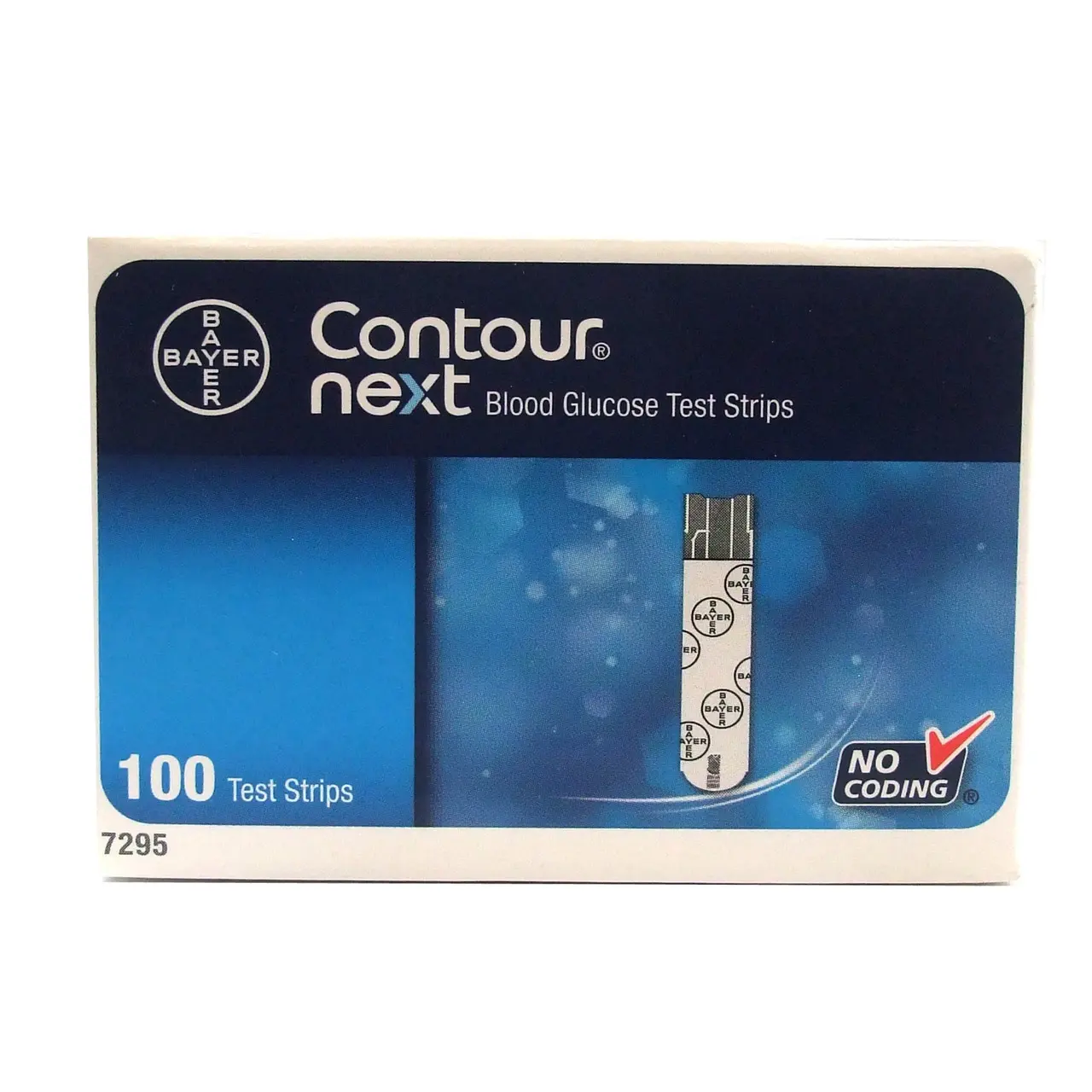Contour Next Blood Glucose 100 Test Strips - Health