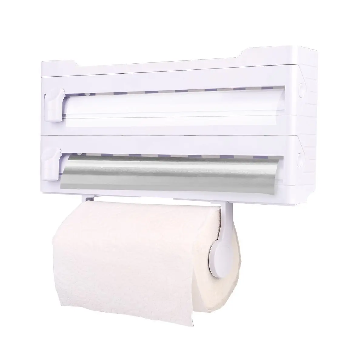 APPETITO WALL MOUNT KITCHEN ROLL DISPENSER WHITE - Home & Garden